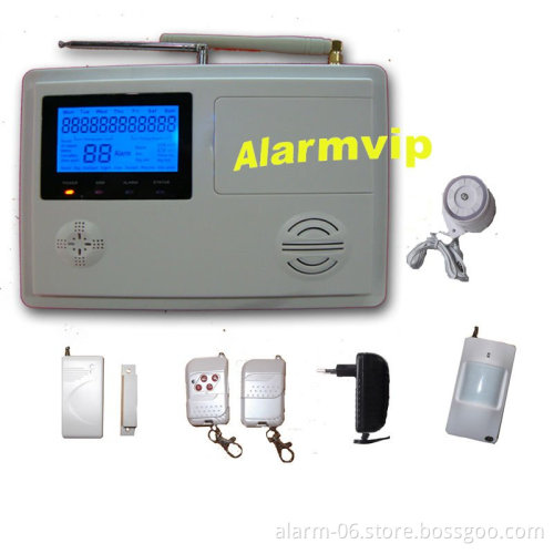gsm wireless alarm system with gsm pstn